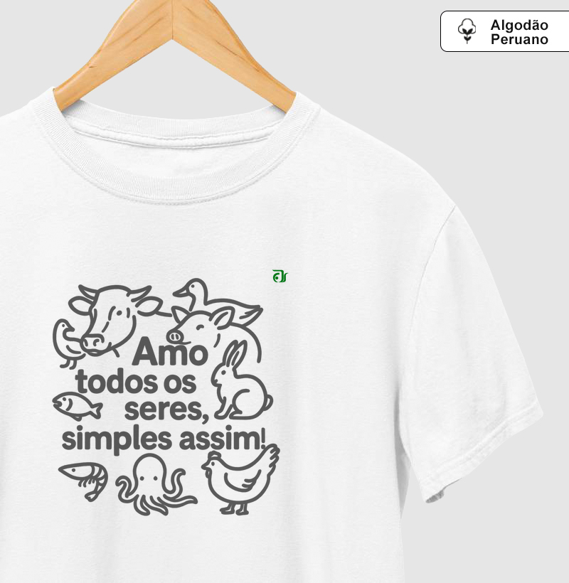 Amo todos os seres, simples assim!