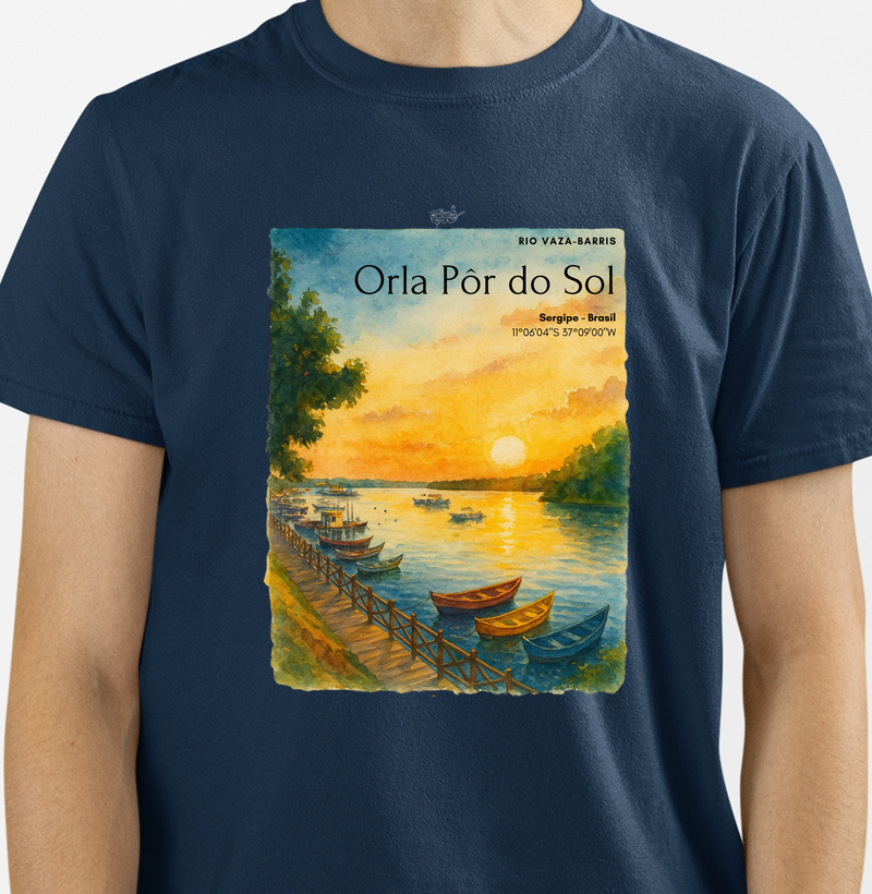 ORLA PÔR DO SOL