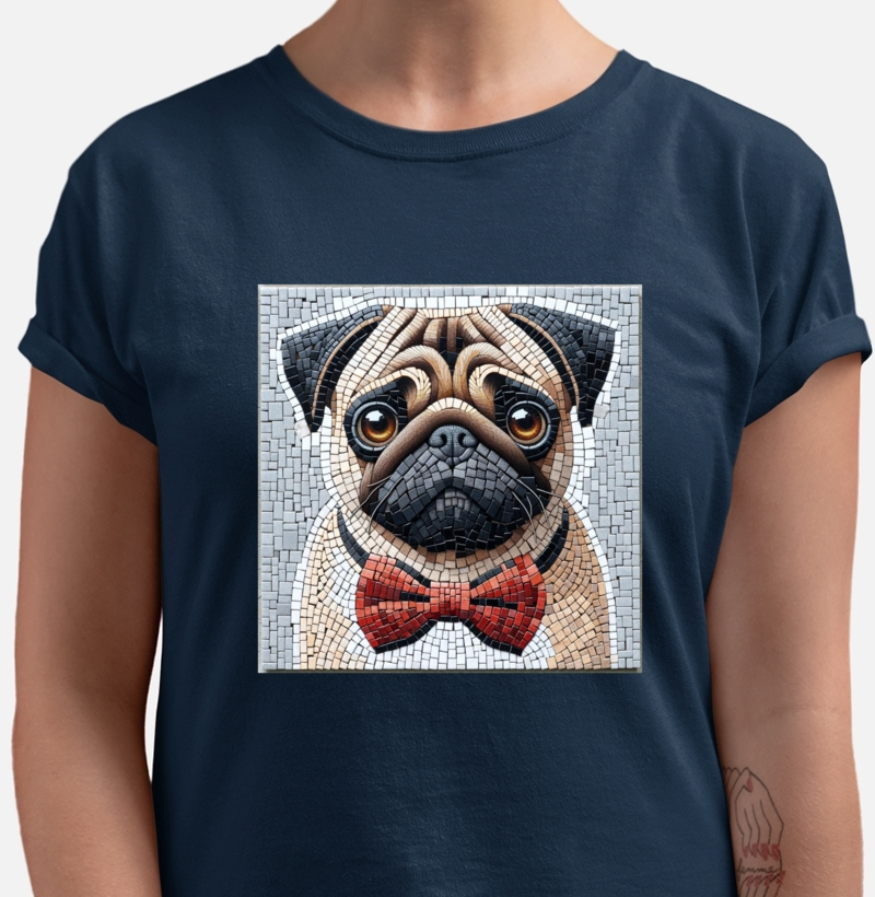 Pug - Mosaico 
