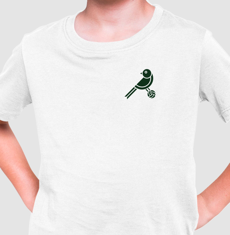 Camiseta Infantil Canarinho