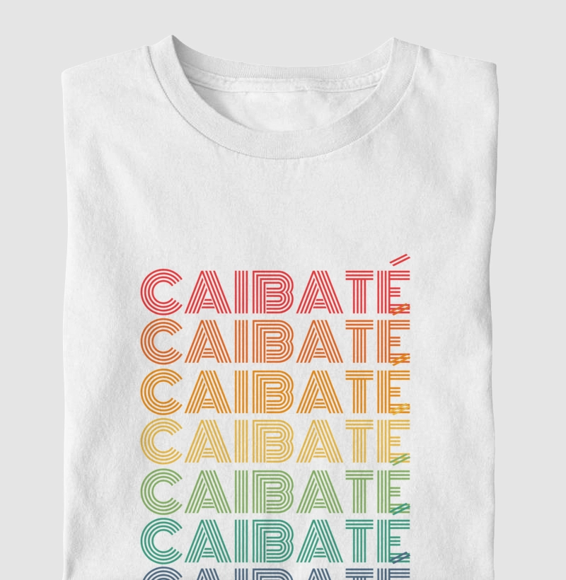Caibaté Letreiro Retrô