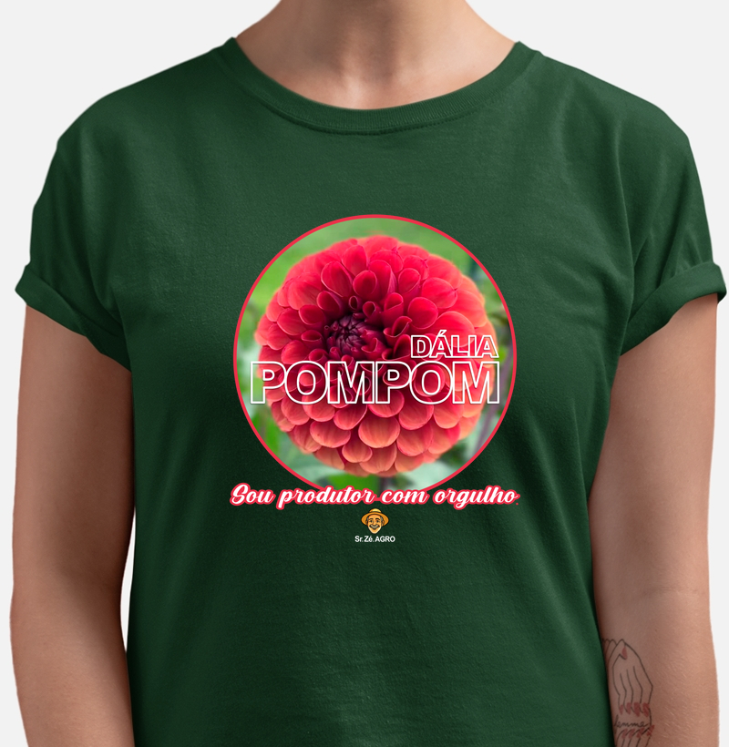 Flor Dália PomPom (Edição Especial)