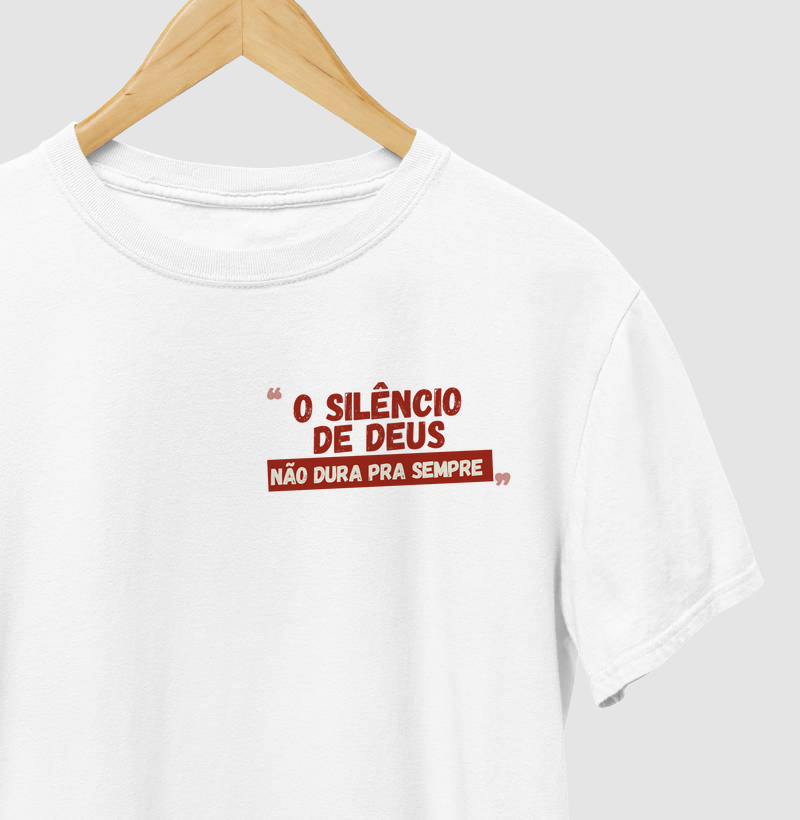 O SILENCIO DE DEUS NÃO DURA 