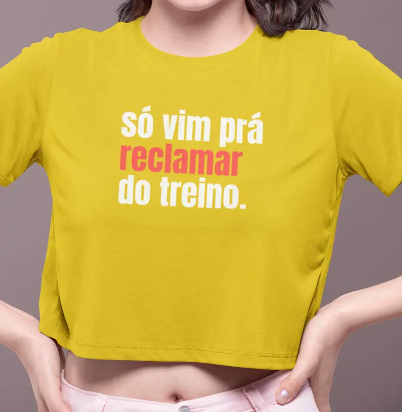 Só vim prá reclamar do treino