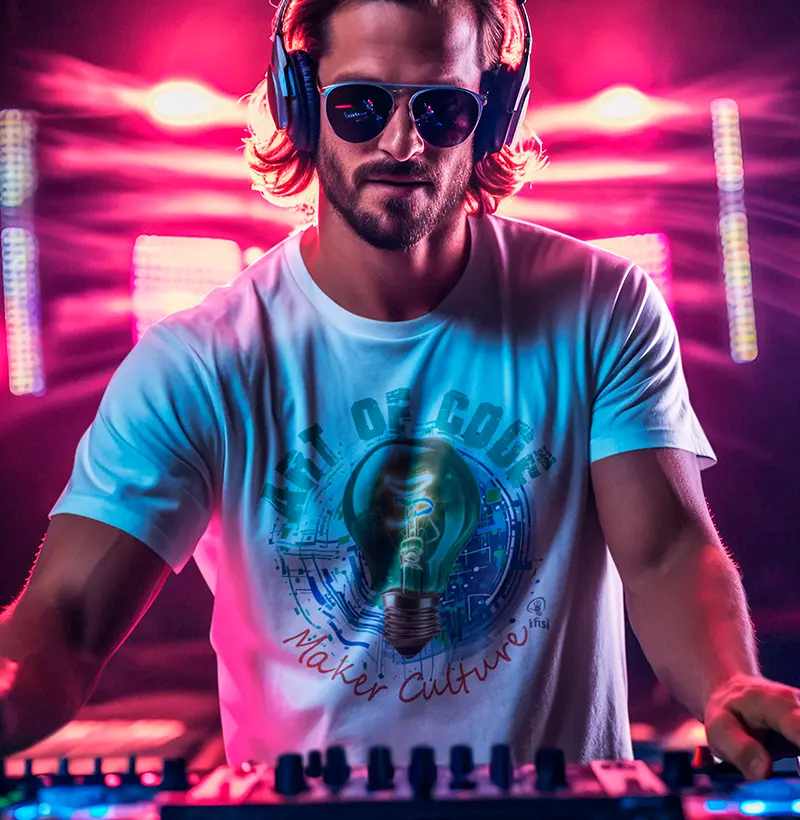 Estampa "Arte do Código"