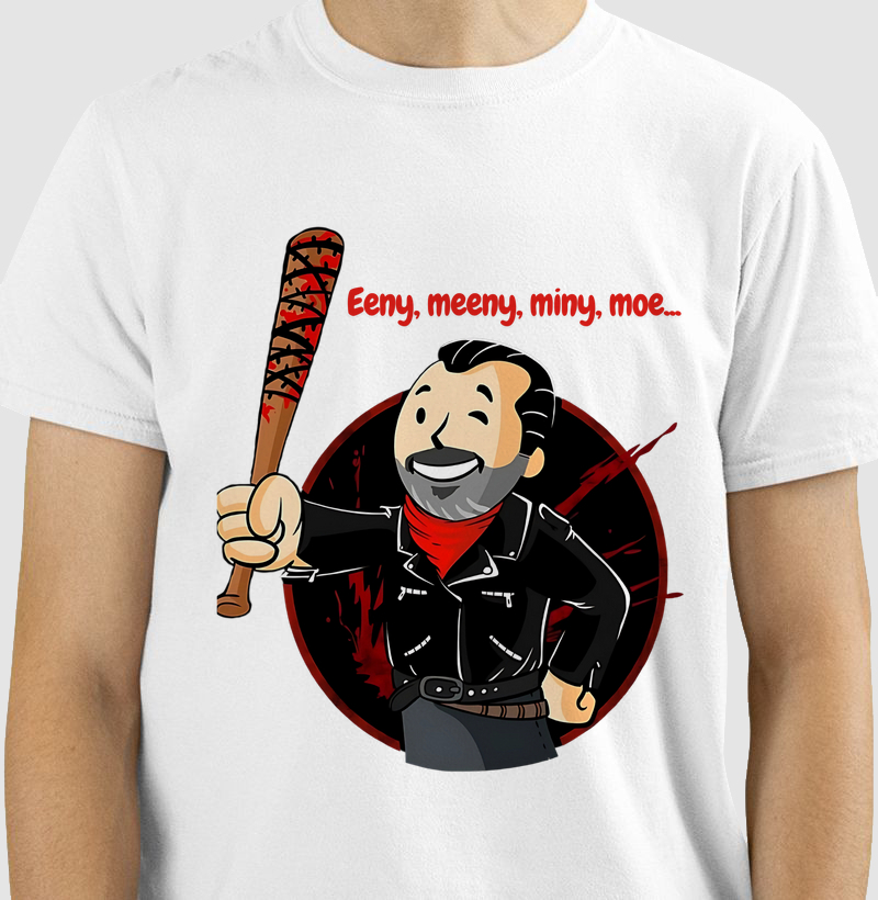 🩸 Camiseta Negan Estilo Fallout!