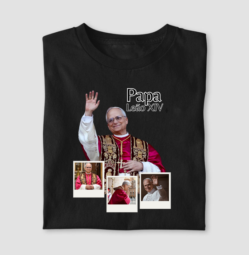 Camiseta Papa Leão XIV 