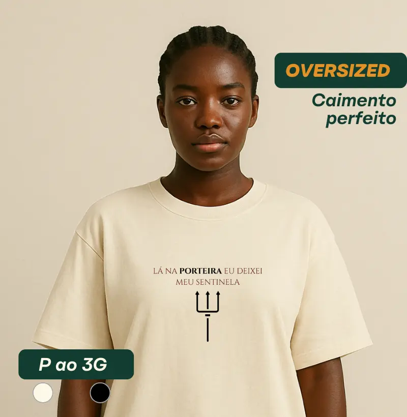 Lá na porteira...