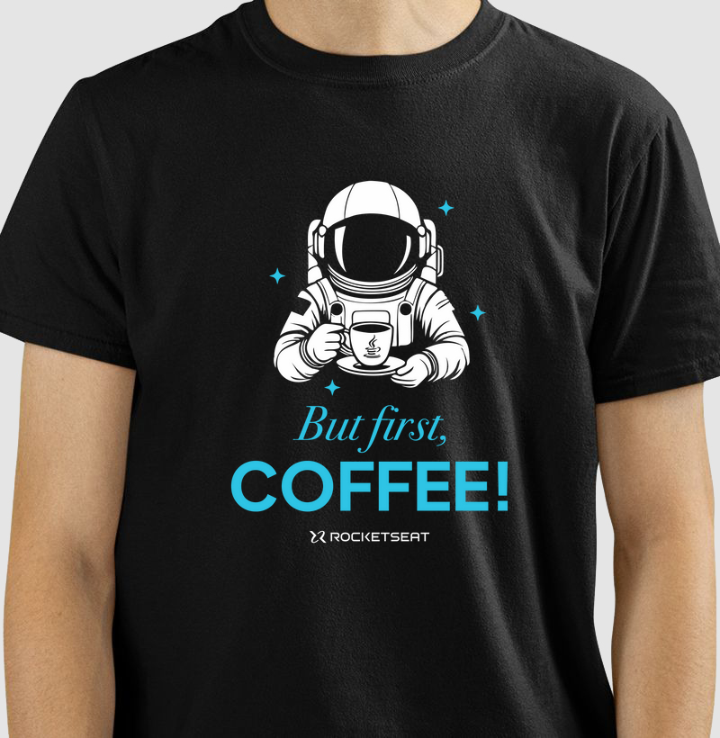 But first, coffee