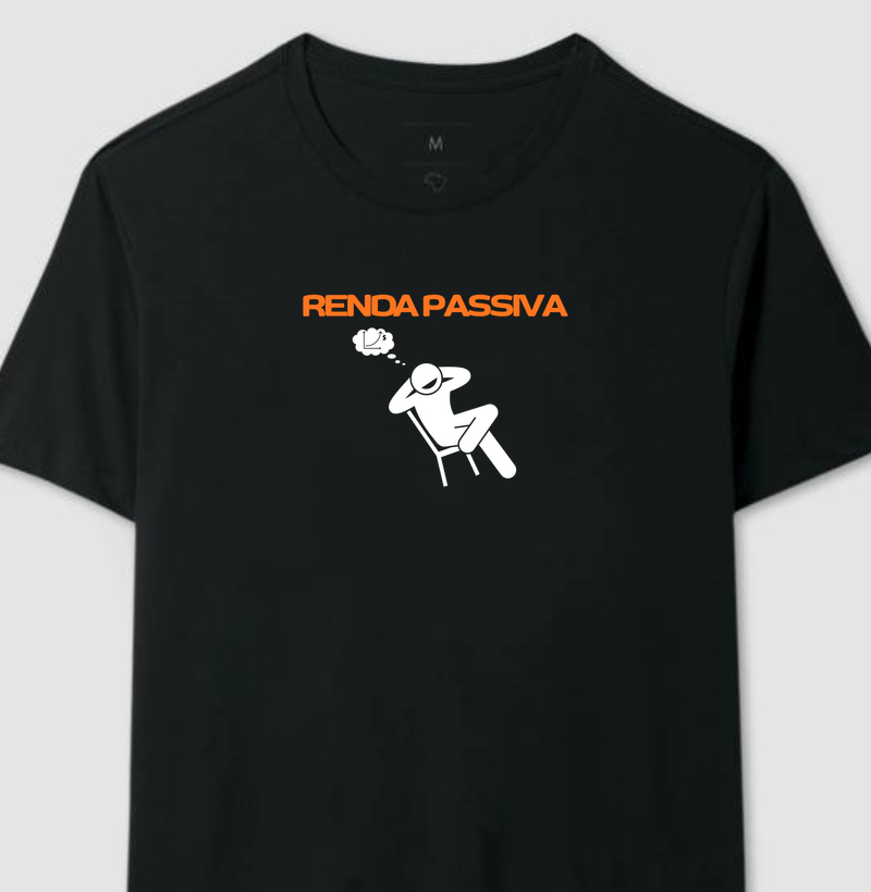 Camiseta Renda Passiva - Dark