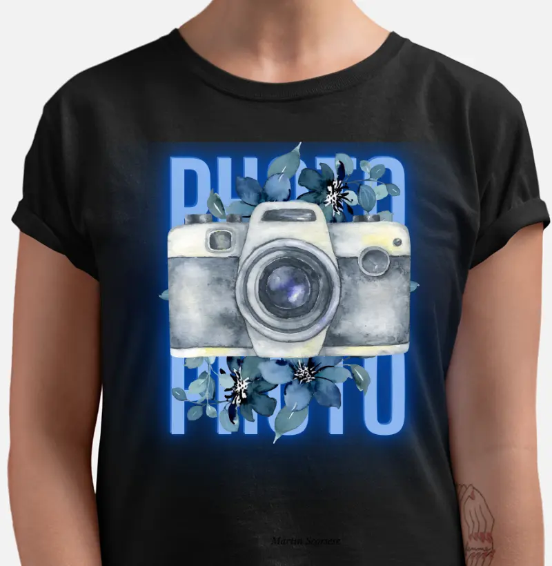 Camiseta Photo neon