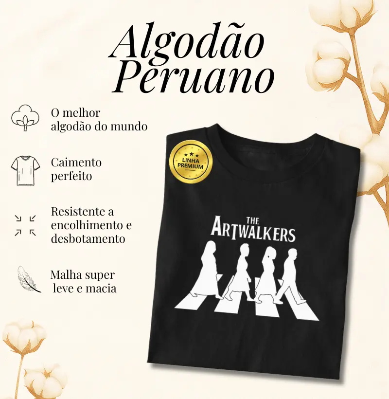 Algodão Peruano - Travessia Artística Retrô