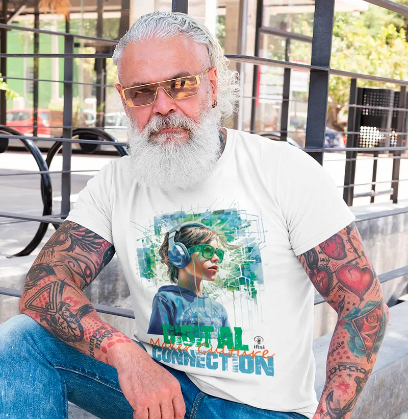 Estampa "Conexão Digital"