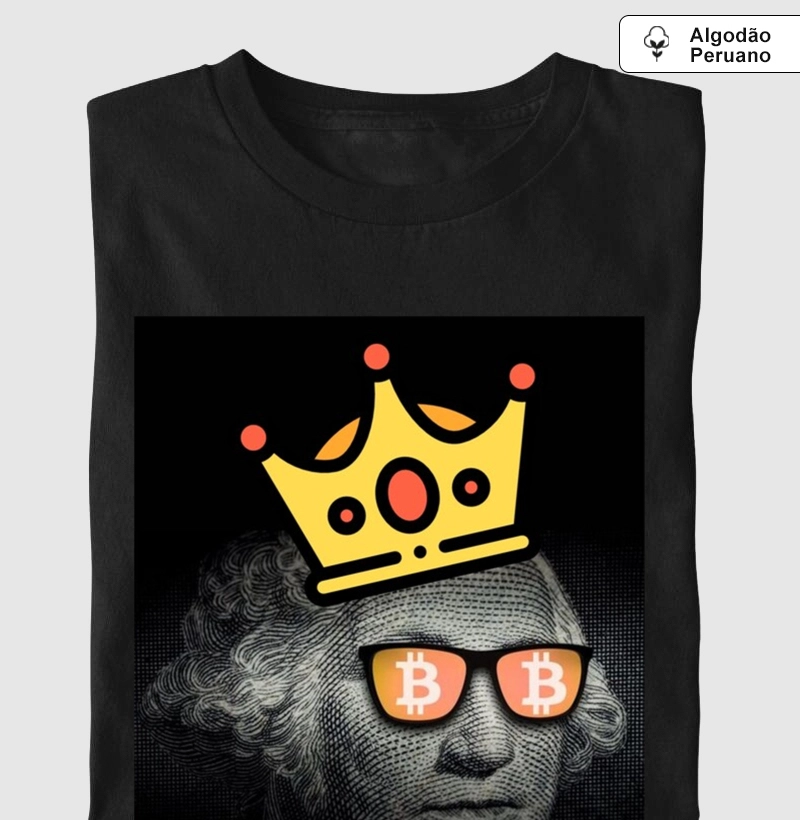 Camiseta Premium bitcoin King