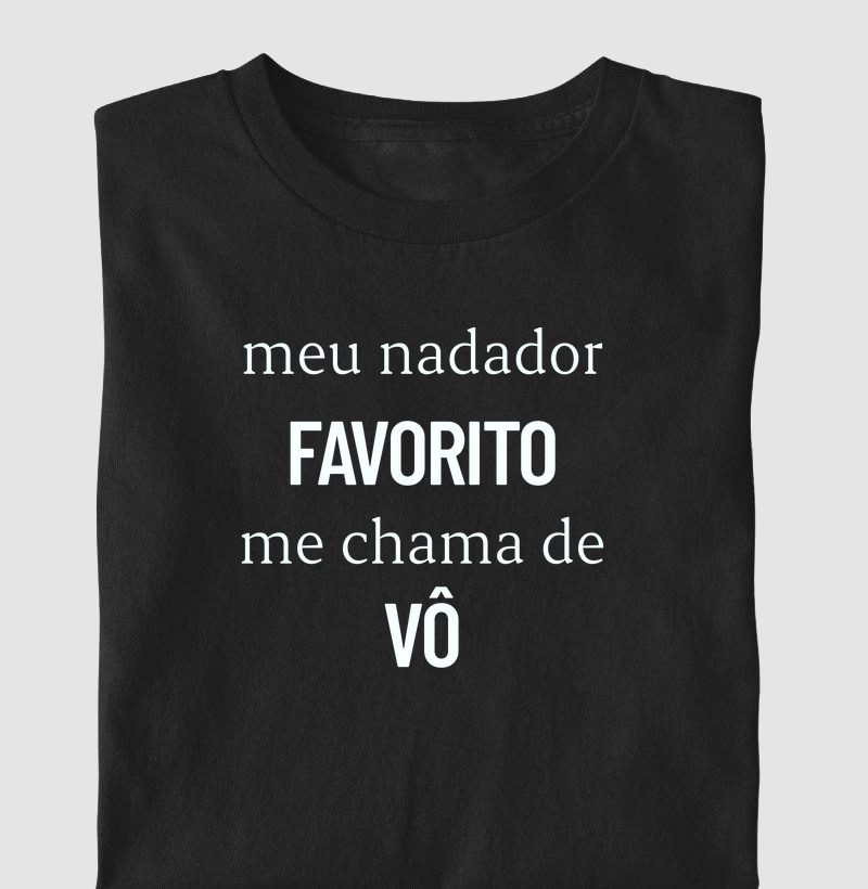 Meu nadador favorito me chama de vô