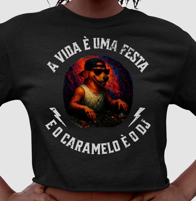 Cropped Caramelo DJ