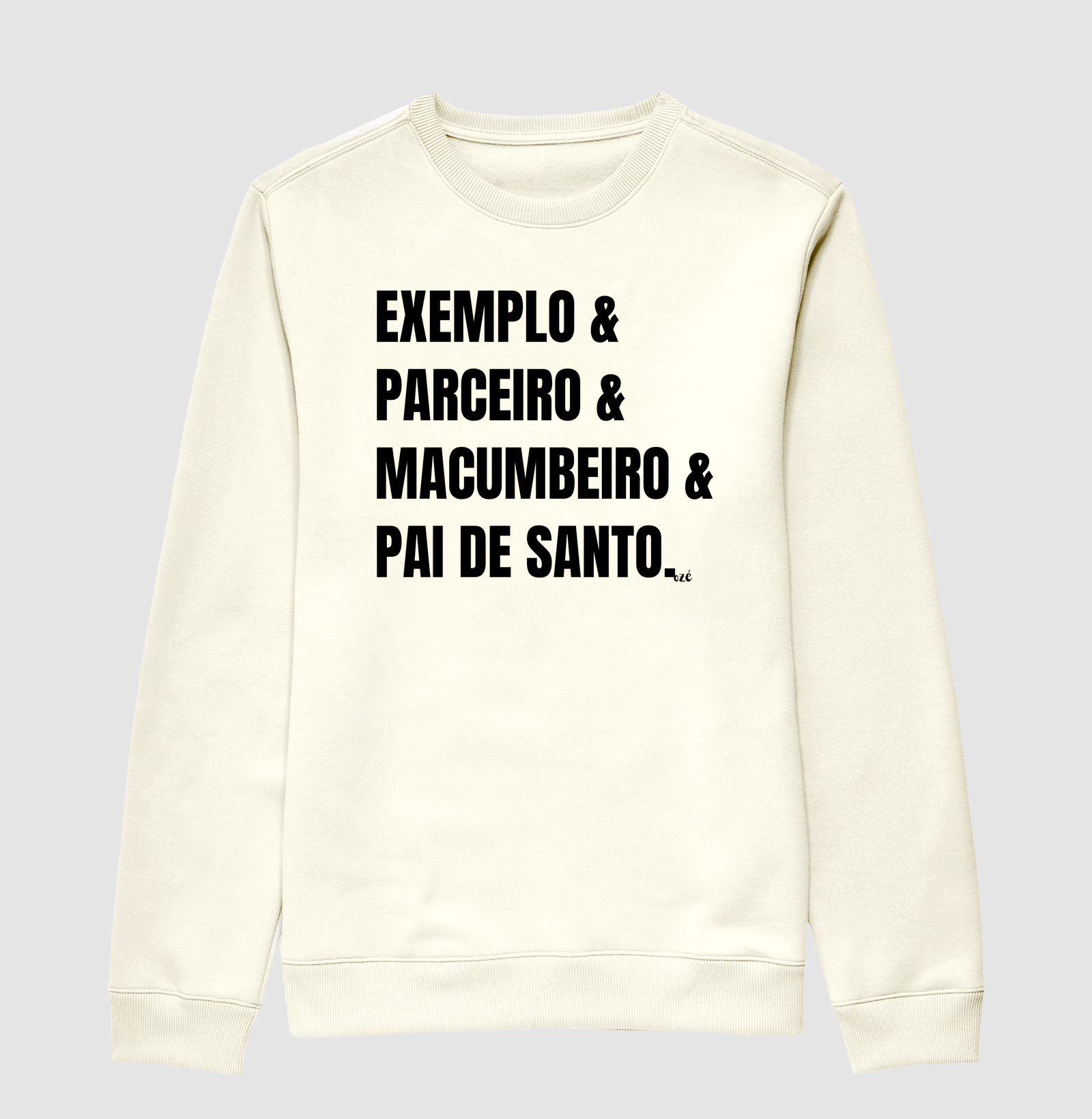 Exemplo & Parceiro & Macumbeiro & Pai de Santo. 