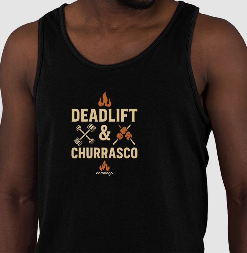 Regata CrossFit Deadlift e Churrasco – Na Manga