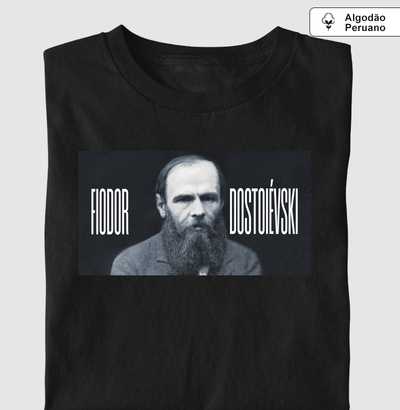 Camiseta Fiodor Dostoiévski