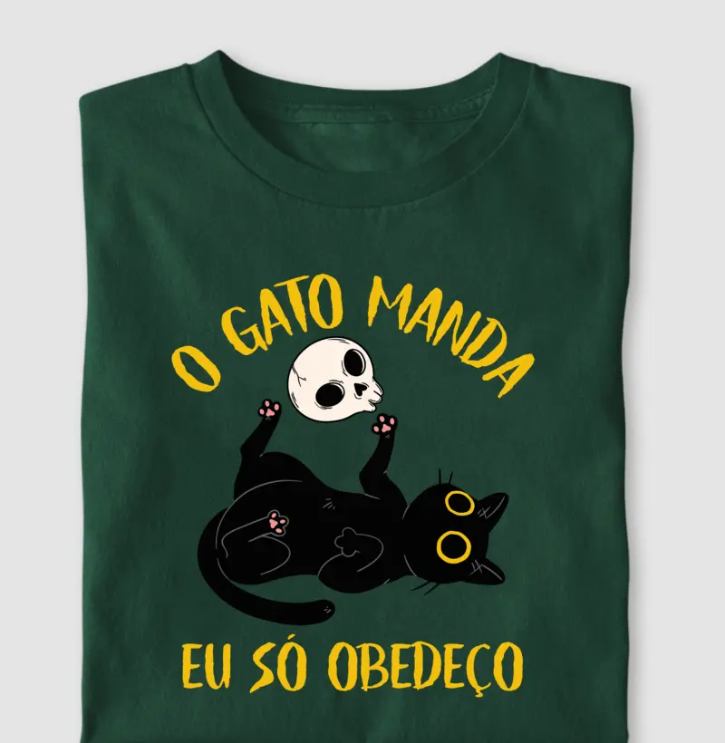 O gato manda