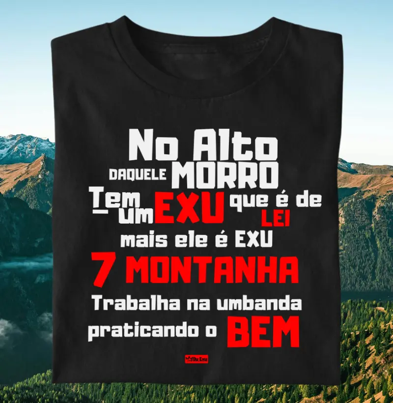 NO ALTO DAQUELE MORRO