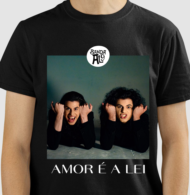 Camiseta AL9 O Amor é a Lei