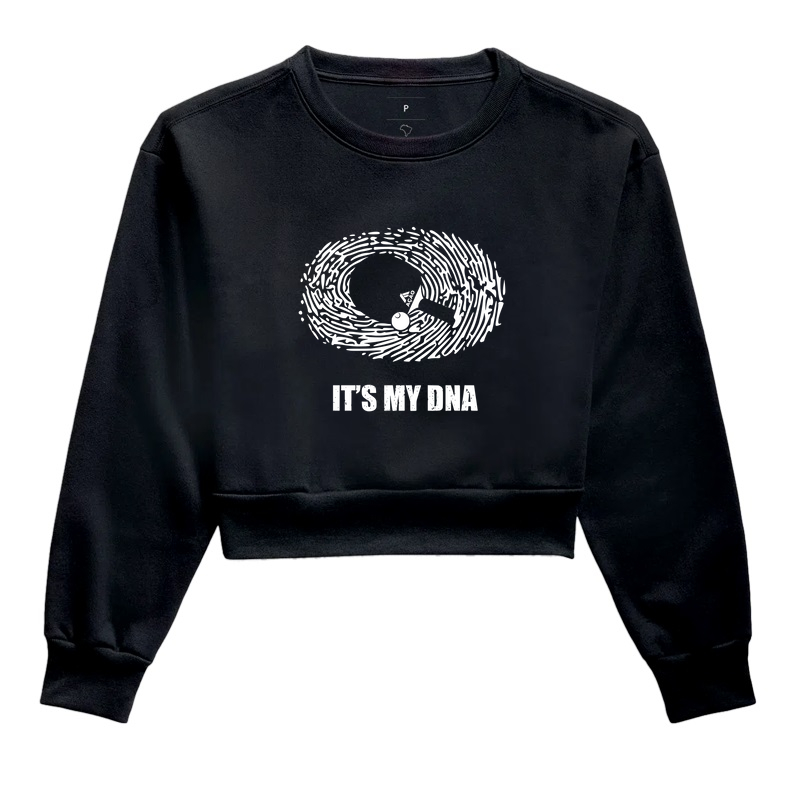 Cropped Moletom - Tenis de mesa DNA