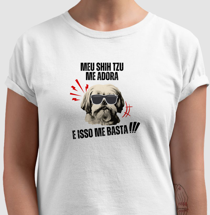Meu Shih Tzu me adora e isso me basta!