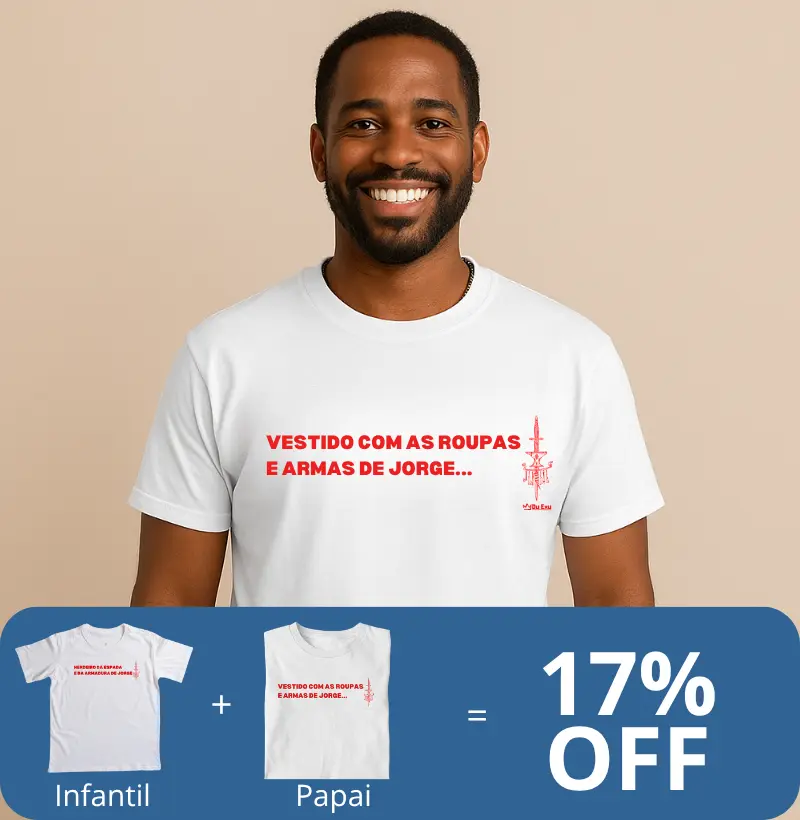 VESTIDO COM AS ROUPAS DE JORGE