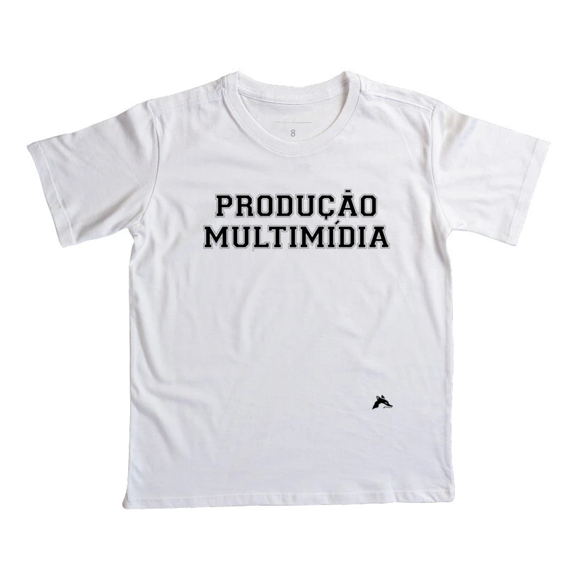 Camiseta Infantil Produção Multimidia Classic