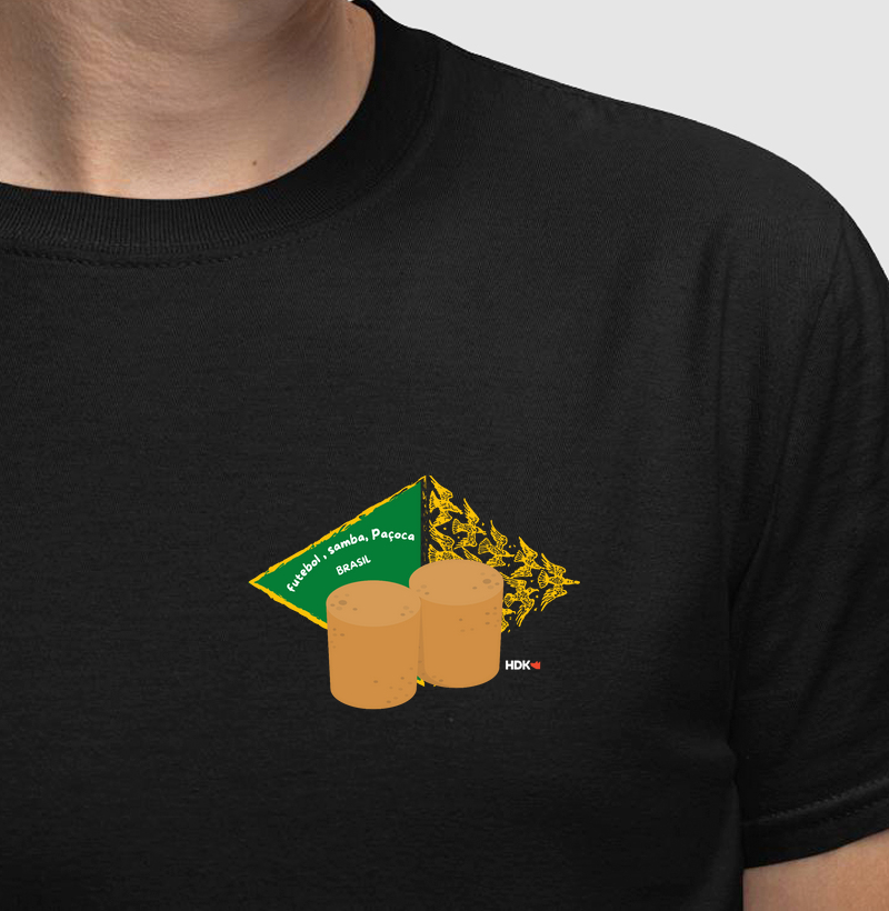 Camiseta Paçoca Brasil