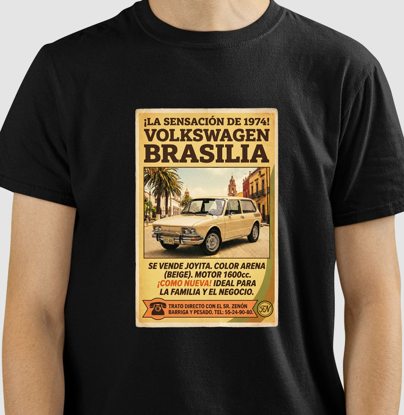 Brasília do Sr. Barriga - Anúncio