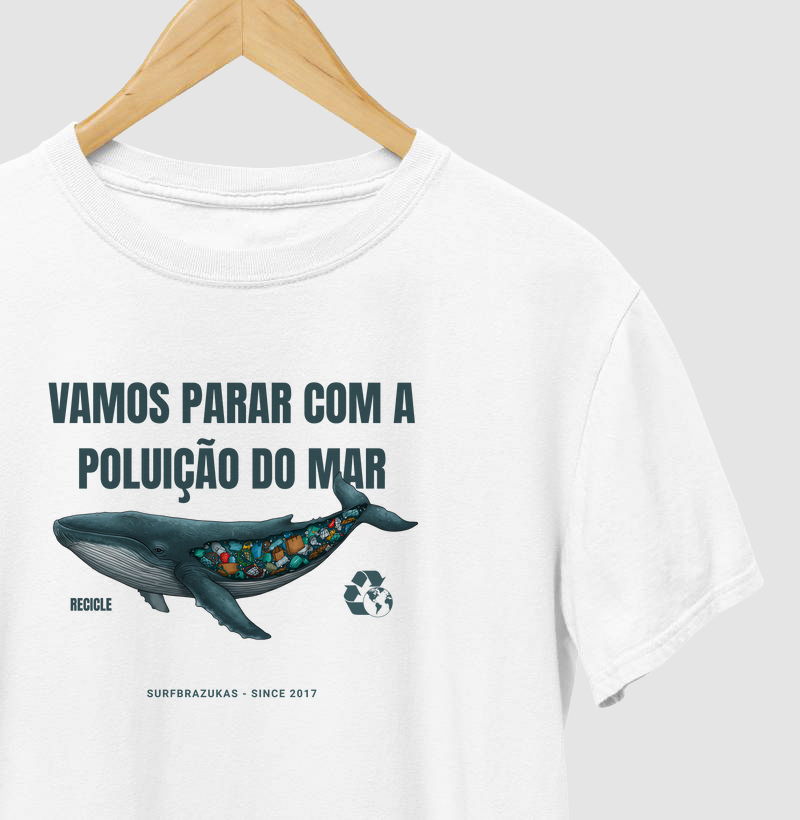 Vamos parar com a poluição do mar