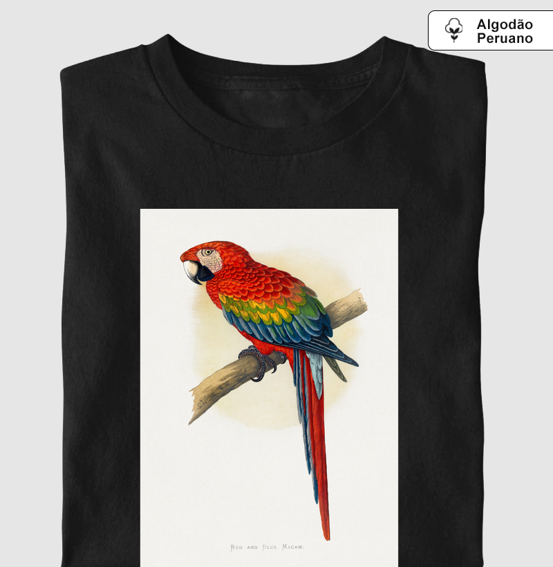 Red and Blue Macaw
