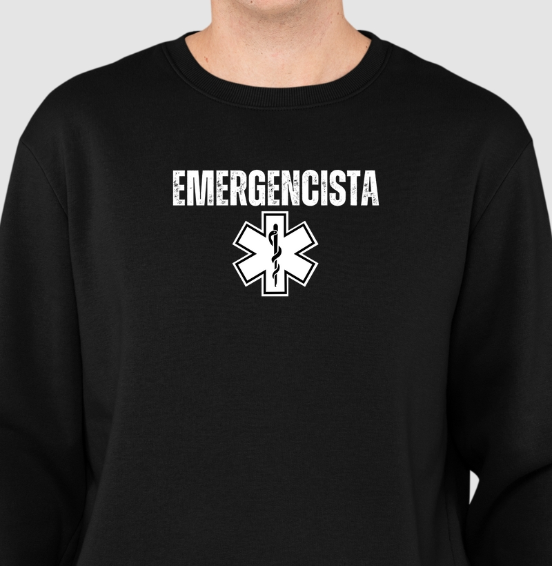 Suéter Moletom - Emergencista