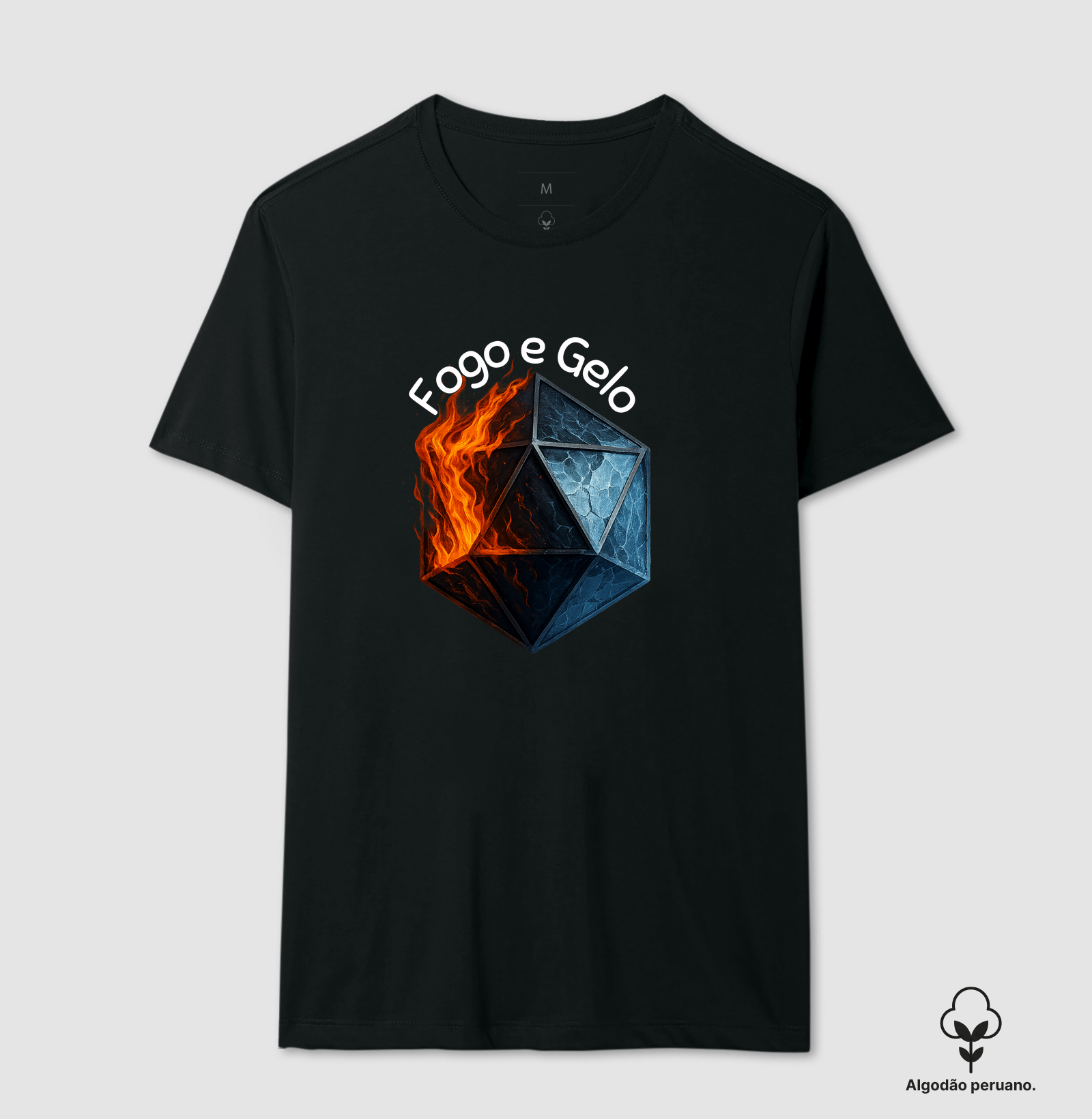 Icosaedro Fogo & Gelo