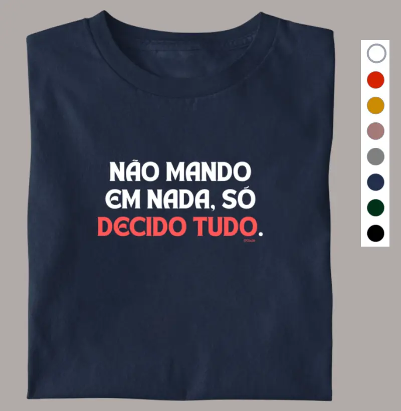 Não Mando em Nada, Só Decido Tudo