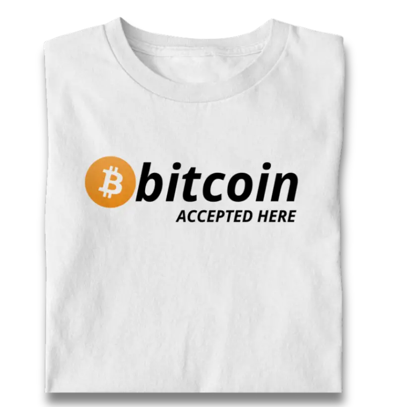 Bitcoin, accepted Here