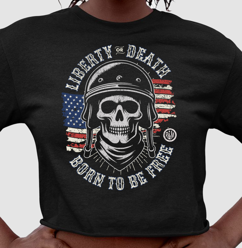 American Biker Skull