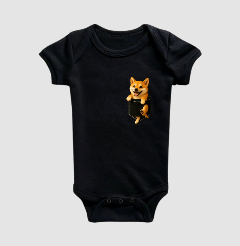 Pocket Black Shiba Inu