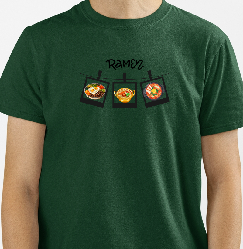 Camisetam Ramen Polaroi