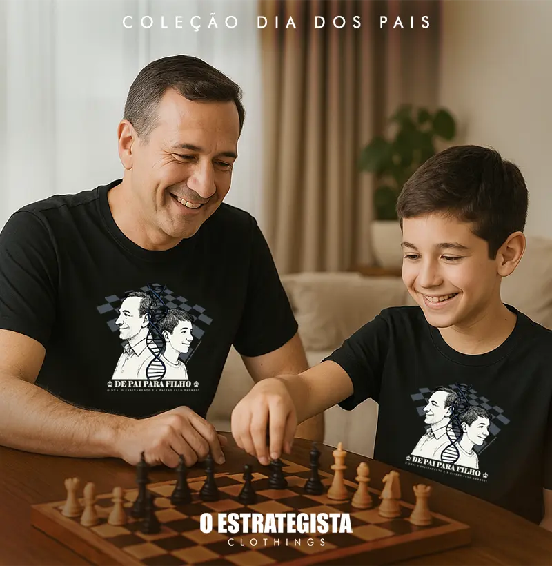Xadrez de pai para filho