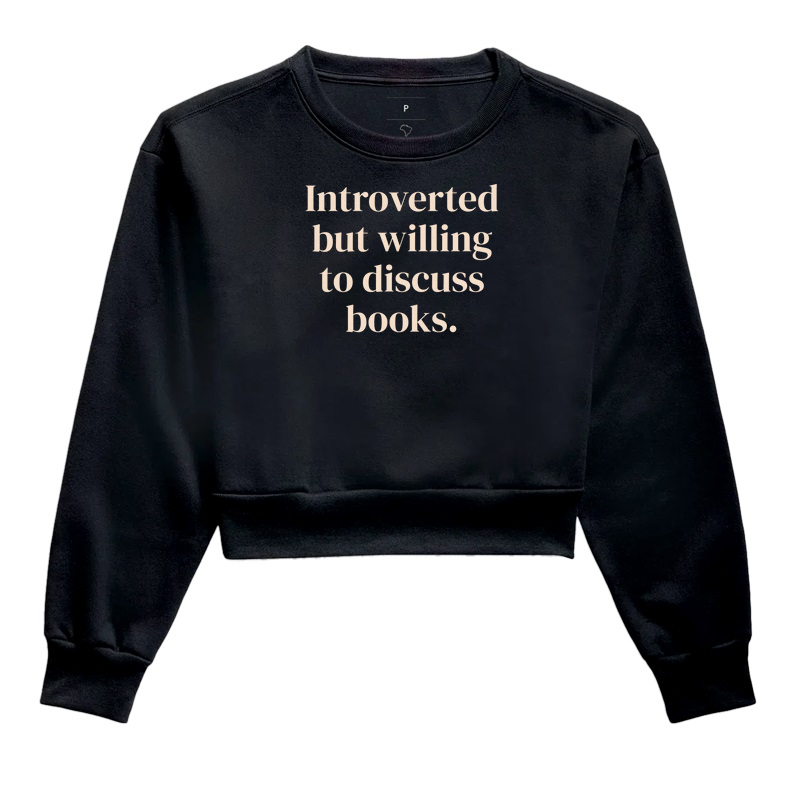 Introverted, but willing to discuss books