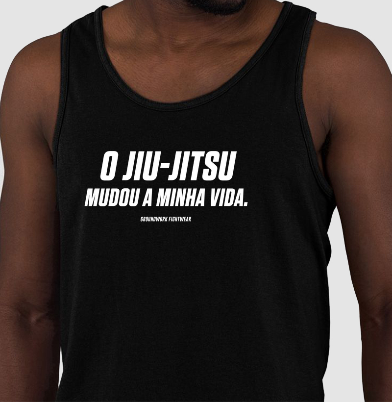 O jiu-jitsu mudou a minha vida