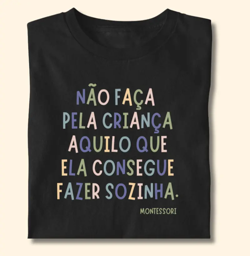 Camiseta | Autonomia - Montessori