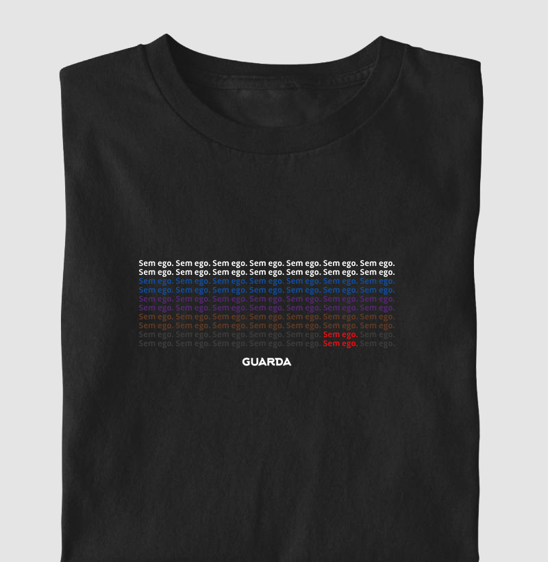 Camiseta Infantil Mantra Sem Ego