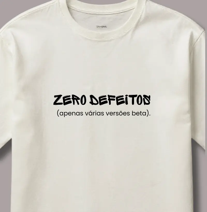 Zero Defeitos (Apenas Várias Versões Beta)