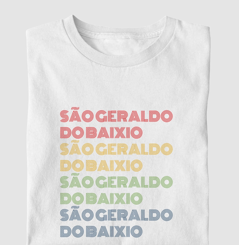 São Geraldo do Baixio Letreiro Retrô