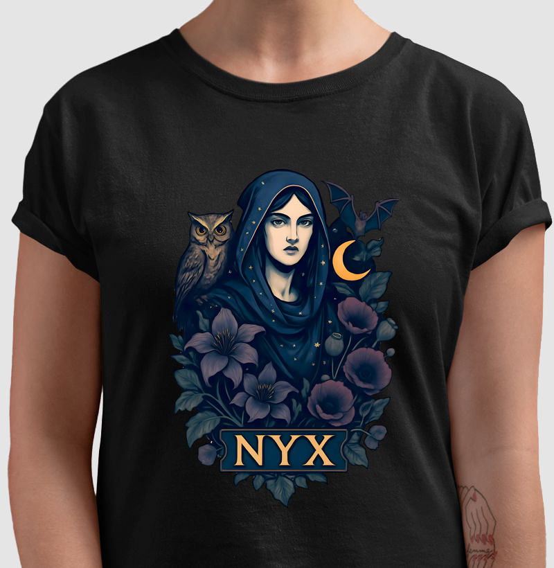 Camiseta Deusas - Nyx