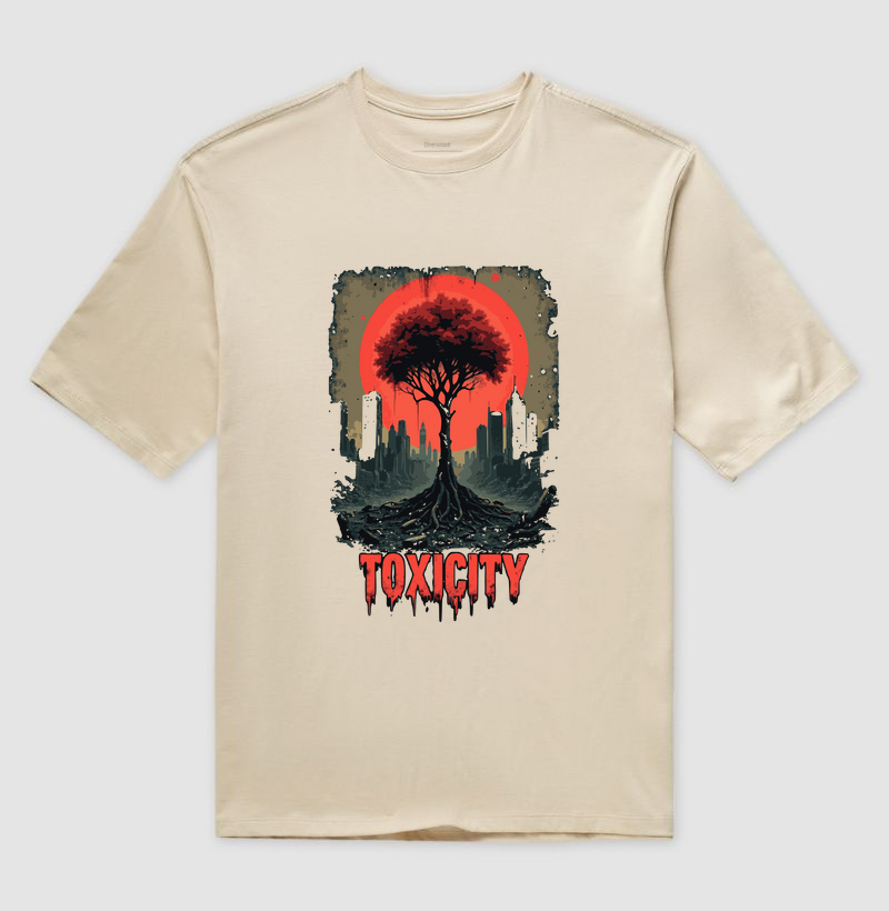 Camiseta Oversized Toxicity